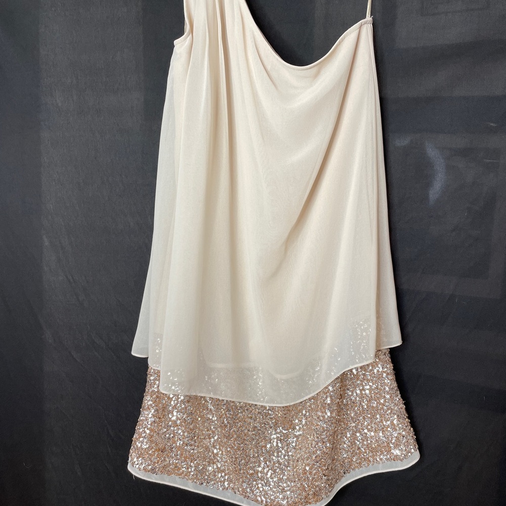 One Shoulder Baby Pink Grecian-style Dress